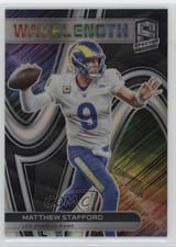 2022 Panini Spectra Wavelength Matthew Stafford #WVE-1 card