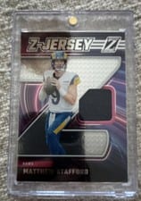 2024 Panini Zenith Z Jersey Matthew Stafford #ZJ38 card
