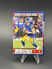 2025 Donruss Road To The Super Bowl Wild Card Matthew Stafford #6 card