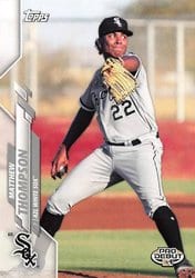 2020 Topps Pro Debut Base Set Matthew Thompson #PD-92 card