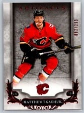 2018 Upper Deck Artifacts Matthew Tkachuk #57 card