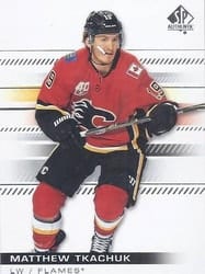 2019-20 SP Authentic Base Set Matthew Tkachuk #74 card