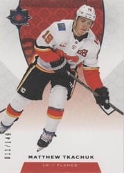 2019-20 Upper Deck Ultimate Collection Base Set Matthew Tkachuk #33 card