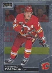 2020-21 O-Pee-Chee Platinum Base Set Matthew Tkachuk #18 card