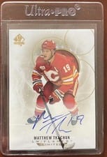 2020 SP Authentic Matthew Tkachuk Limited Autograph #10 card