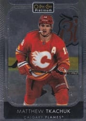 2021-22 O-Pee-Chee Platinum Base Set Matthew Tkachuk #198 card