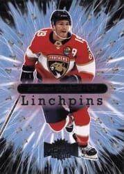 2022-23 SkyBox Metal Universe Linchpins Matthew Tkachuk #19 OF 20 LP card