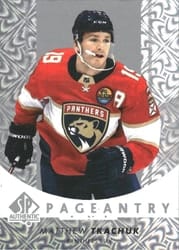 2022-23 SP Authentic Pageantry Matthew Tkachuk #P-28 card