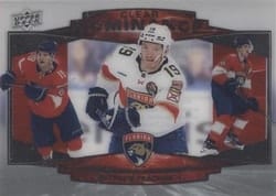 2022-23 Upper Deck Clear Dominance Matthew Tkachuk #CD10 card