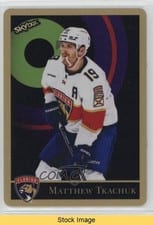 2023-24 SkyBox Metal Universe 1990 Skybox Metal Retros Matthew Tkachuk #13 card
