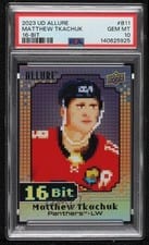 2023-24 Upper Deck Allure 16-Bit Matthew Tkachuk #B-11 card