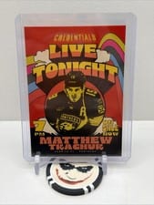 2023-24 Upper Deck Credentials Live, Tonight Matthew Tkachuk #LT-12 card