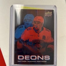 2023-24 Upper Deck Deons Matthew Tkachuk #D-8 card