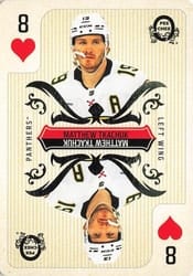 2024-25 O-Pee-Chee Playing Cards Matthew Tkachuk #8♥ card