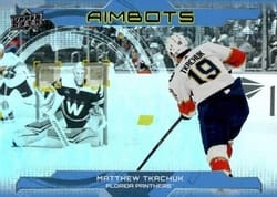 2024-25 Upper Deck Aimbots Matthew Tkachuk #AB-6 card