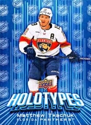 2024-25 Upper Deck Holotypes Matthew Tkachuk #HT-22 card