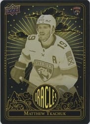 2024-25 Upper Deck Oracles Matthew Tkachuk #O-19 card