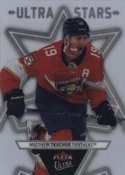 2025-26 Fleer Ultra Ultra Stars Matthew Tkachuk #ST-12 card