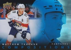 2025-26 Upper Deck Compositions Matthew Tkachuk #CMP-9 card