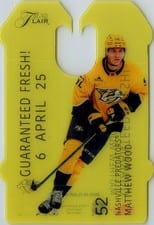 2025-26 Flair Guaranteed Fresh! Matthew Wood #GF-16 card