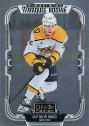 2025-26 O-Pee-Chee Platinum Base Set Matthew Wood #233 card