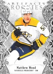 2025-26 Upper Deck Artifacts Base Set Matthew Wood #187 card
