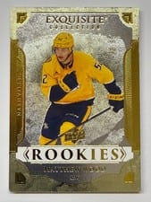 2025-26 Upper Deck Black Diamond Exquisite Rookies Matthew Wood #R-MW card