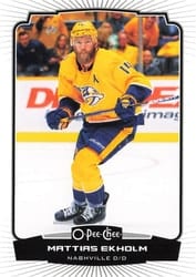 2022-23 O-Pee-Chee Base Set Mattias Ekholm #352 card