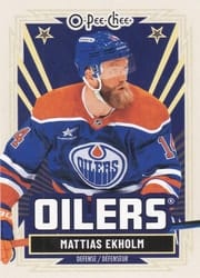 2025-26 O-Pee-Chee Base Retro Mattias Ekholm #202 card