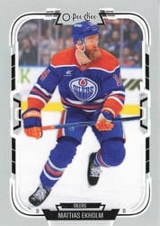2025-26 O-Pee-Chee Base Set Mattias Ekholm #202 card
