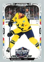 2025-26 O-Pee-Chee Base Set Mattias Ekholm #527 card