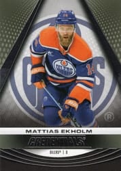 2025-26 Upper Deck Credentials Base Set Mattias Ekholm #25 card