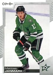 2020-21 O-Pee-Chee Base Set Mattias Janmark #243 card