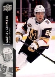 2021-22 Upper Deck Base Set Mattias Janmark #658 card