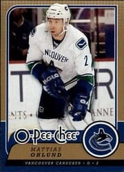 2008-09 O-Pee-Chee Base Set Mattias Ohlund #374 card