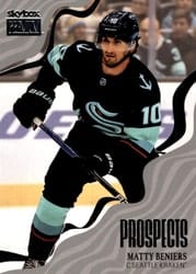 2022-23 SkyBox Metal Universe Skybox Premium Prospects Matty Beniers #PP-4 card