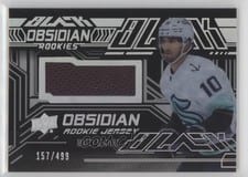 2022-23 SPx UD Black Obsidian Rookies Jersey Matty Beniers #ORJ-MB card