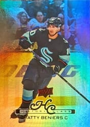 2022-23 Upper Deck 1999-00 Upper Deck Retro History Class Matty Beniers #HC-18 card