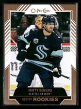 2022 Upper Deck O Pee Chee Glossy Matty Beniers #R-9 card