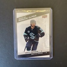 2022 Upper Deck Rookie Class Matty Beniers #RC-5 card