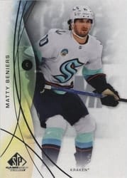 2024-25 SP Game Used Base Set Matty Beniers #60 card