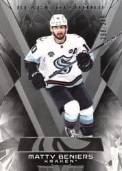 2025-26 Upper Deck Black Diamond Base Set Matty Beniers #BDB-MB card
