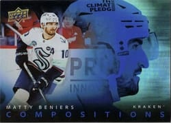 2025-26 Upper Deck Compositions Matty Beniers #CMP-17 card