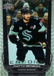 2025-26 Upper Deck Encore Matty Beniers #E-48 card