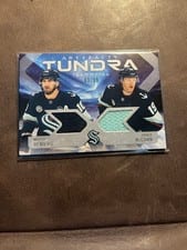 2025-26 Upper Deck Artifacts Tundra Teammates Duos Matty Beniers/Jared McCann #T2-BM card