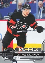 2024-25 Upper Deck Encore Matvei Michkov #E-26 card