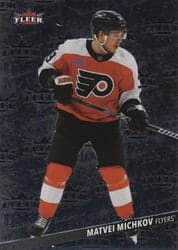 2025-26 Fleer Ultra Medallions Matvei Michkov #M-5 card