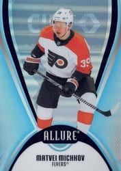 2025-26 Upper Deck Allure Base Set Matvei Michkov #81 card