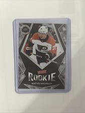 2025 Upper Deck National Hockey Card Day Victory Black Rookie Matvei Michkov #V-13 card