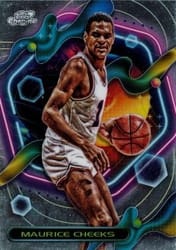 2023-24 Topps Chrome Cosmic Base Set Maurice Cheeks #97 card